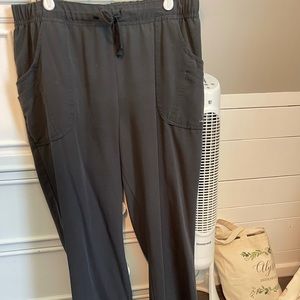 Black scrub pants jockey